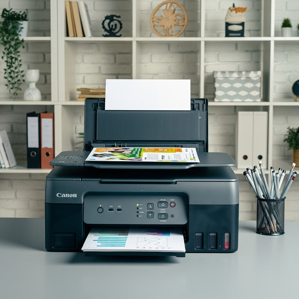IMPRIMANTE CANON G2410 RESERVOIR SCANNER-PHOTOCOPIE-IMPRESSION+2 CADEAUX GRATUITS