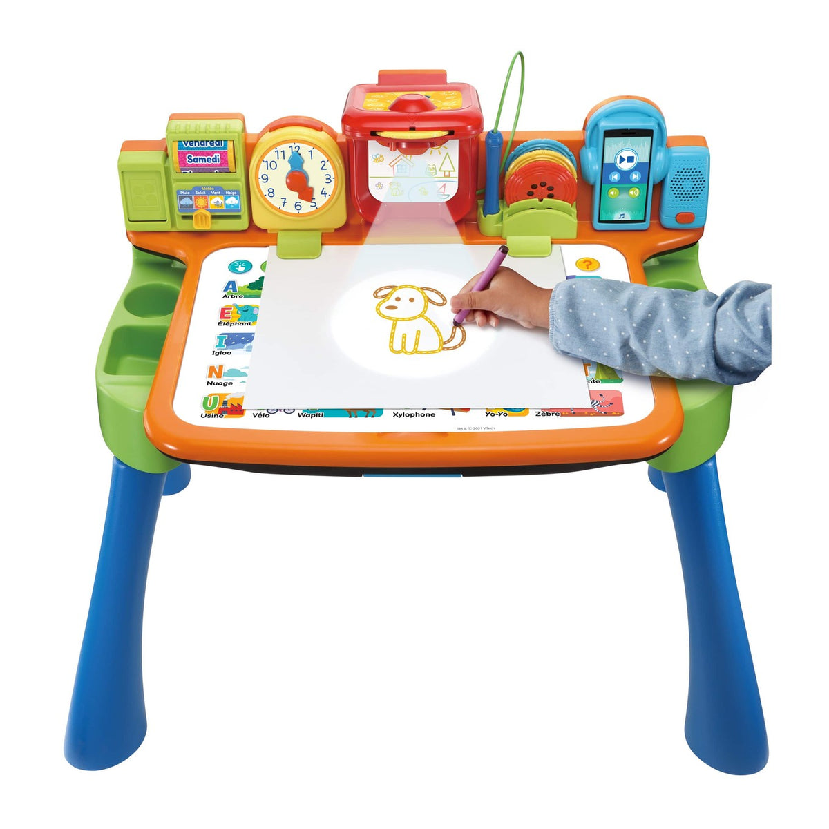 BUREAU INTRACTIF 5 EN 1 POUR ENFANT VTECH (004)