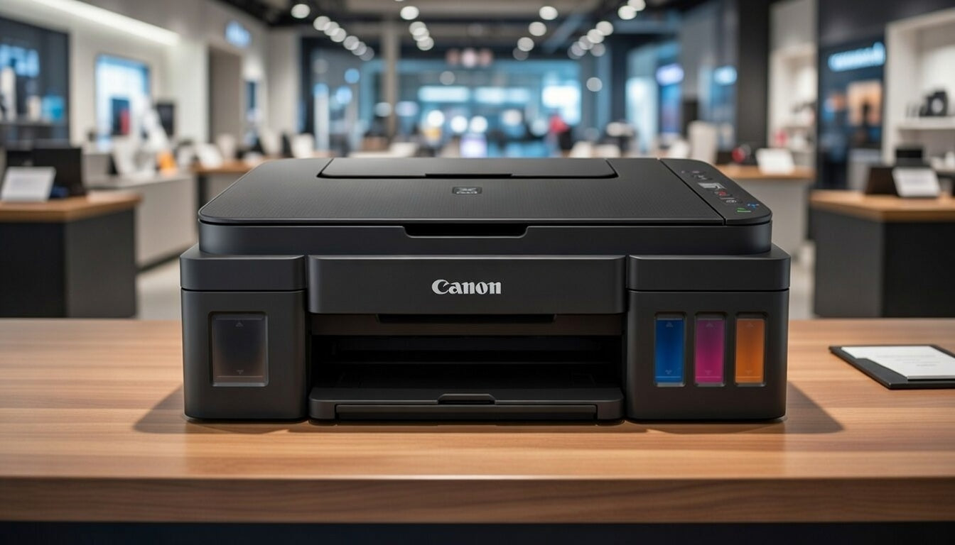 IMPRIMANTE CANON G2410 RESERVOIR SCANNER-PHOTOCOPIE-IMPRESSION+2 CADEAUX GRATUITS